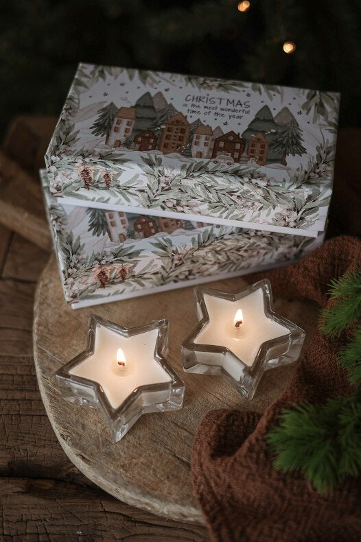 Majas doftljus Winter Stars – 2 st, Candles of Hope - bild 3