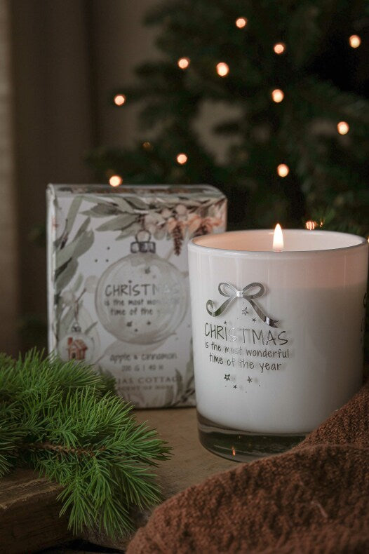 Majas doftljus Christmas - Apple & Cinnamon, Candles of Hope - bild 1
