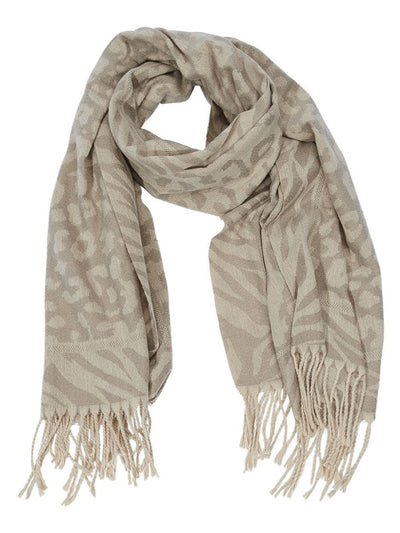 Scarf Agnes dk beige