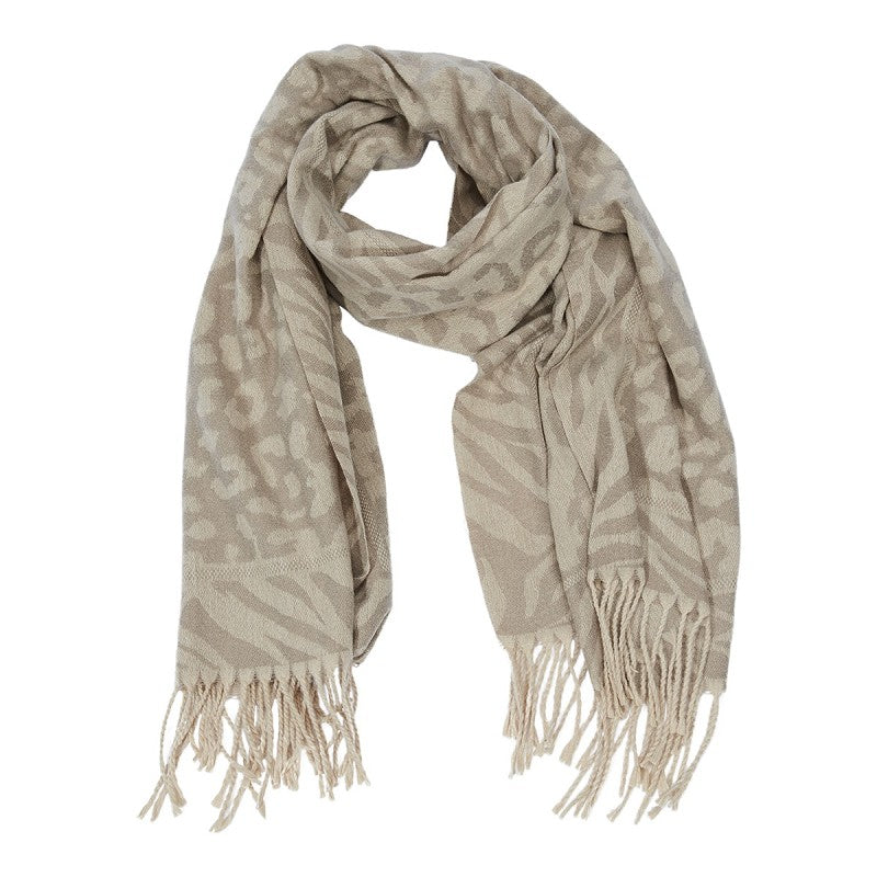 Scarf Agnes dk beige - bild 1