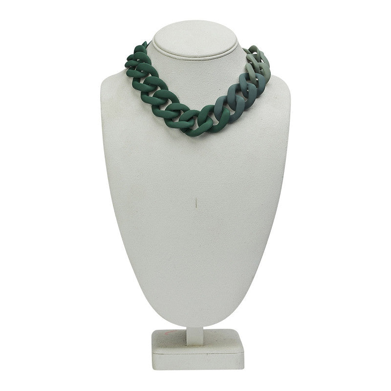Halsband Sara – Grön ton - bild 3