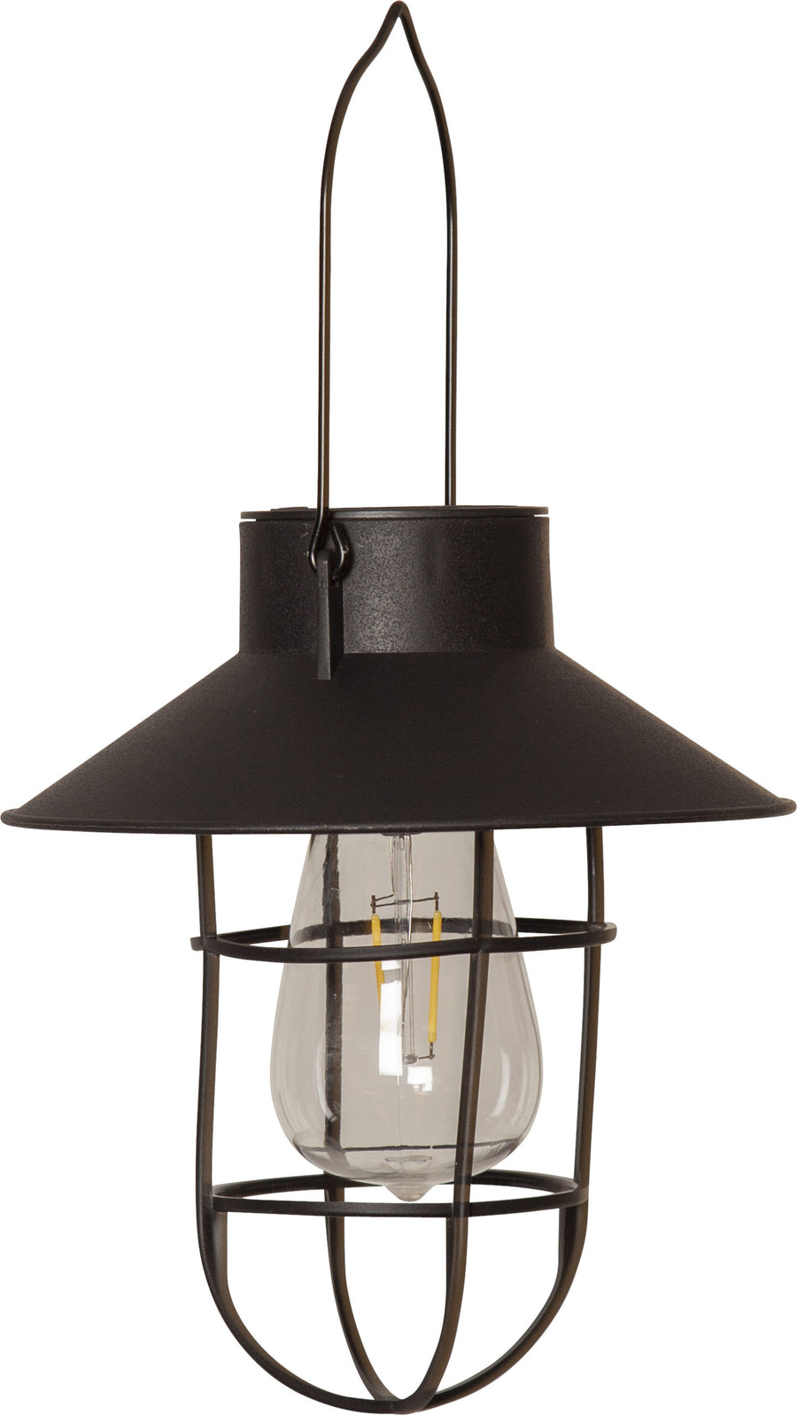 Solcellslykta Cage – hängande dekoration med filament LED - bild 3