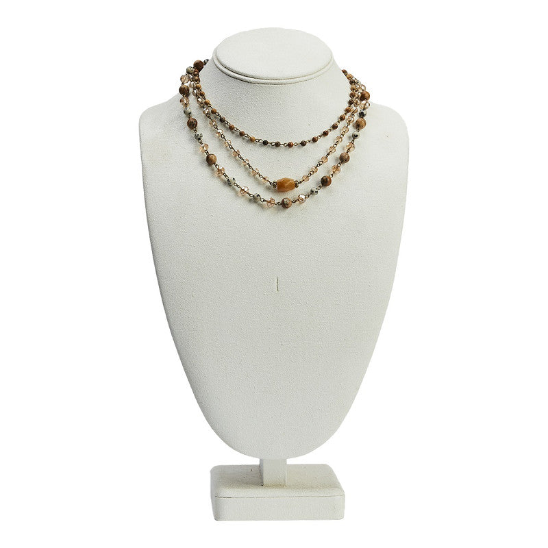 Halsband Hilda – brun ton - bild 3