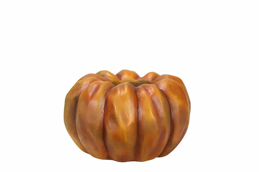 Ljuslykta Pumpa orange – För kronljus och värmeljus - bild 2