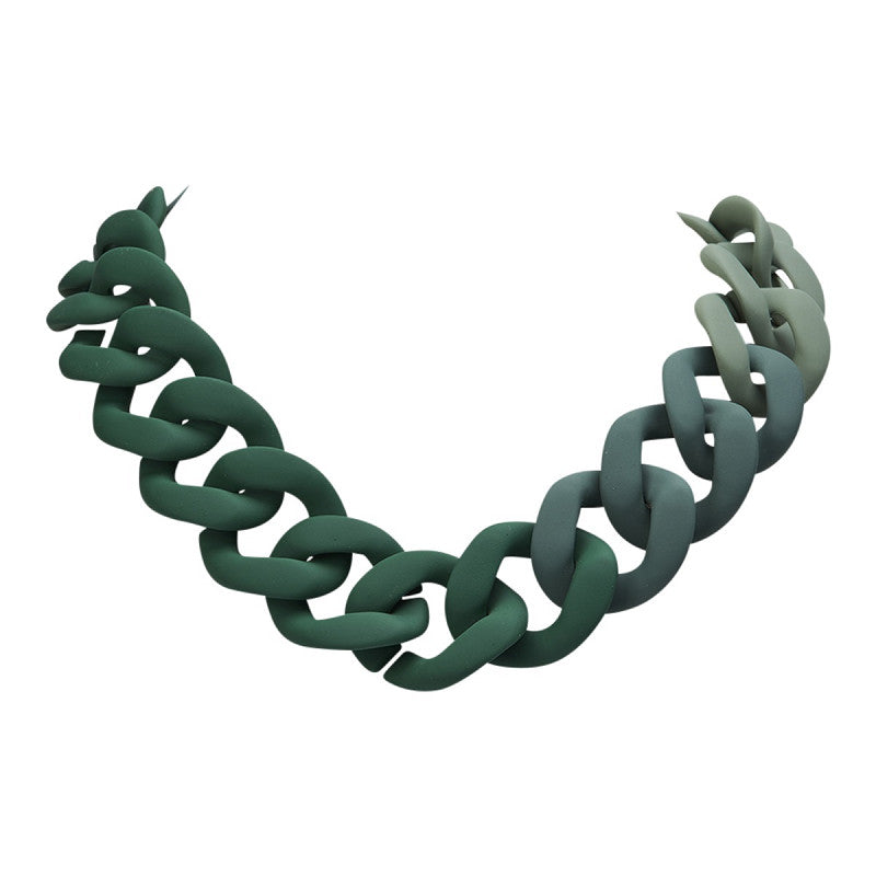 Halsband Sara – Grön ton - bild 2