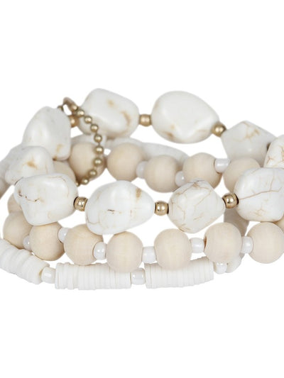 Armband Vit/Natur