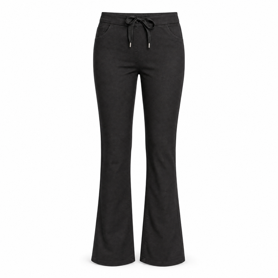 Bootcut-byxor – brun - bild 2