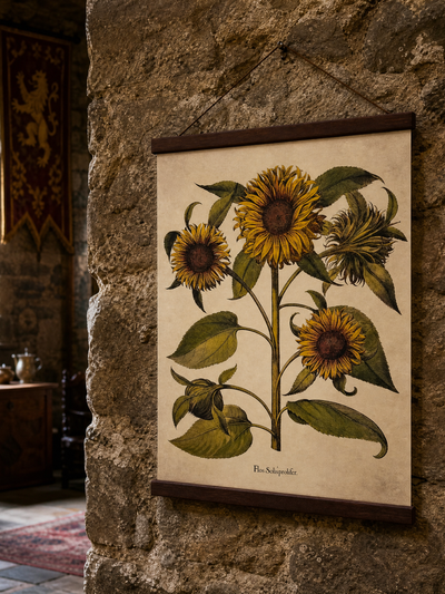 Poster - Solrosor,  50x70cm