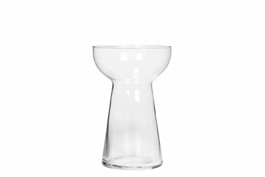 Hyacintvas i klart glas – 15 cm - bild 2