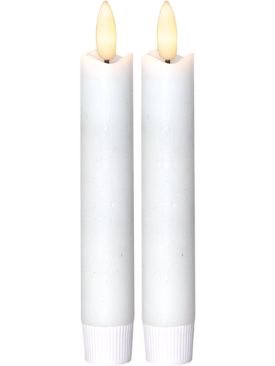 LED Antikljus 15cm - 2 pack