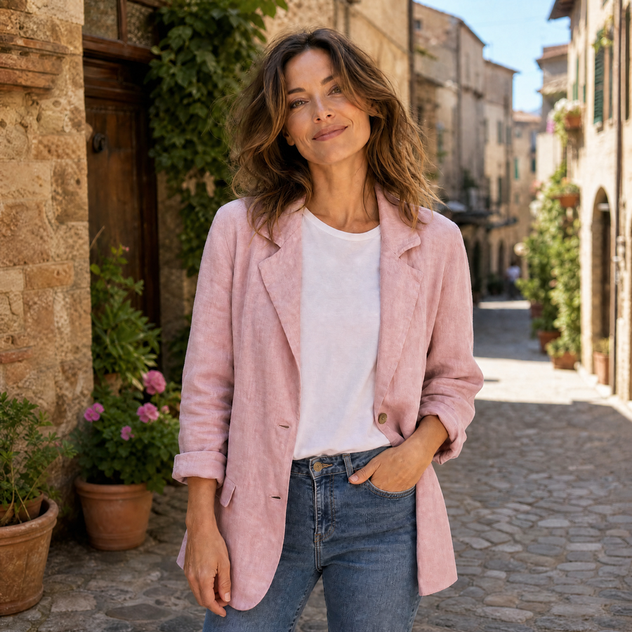 Linnekavaj - rosa antico - bild 1