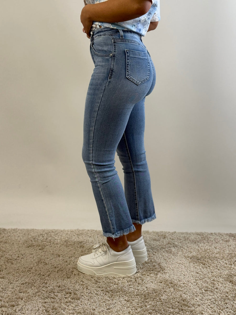 Stretchjeans i ankelmodell - bild 2