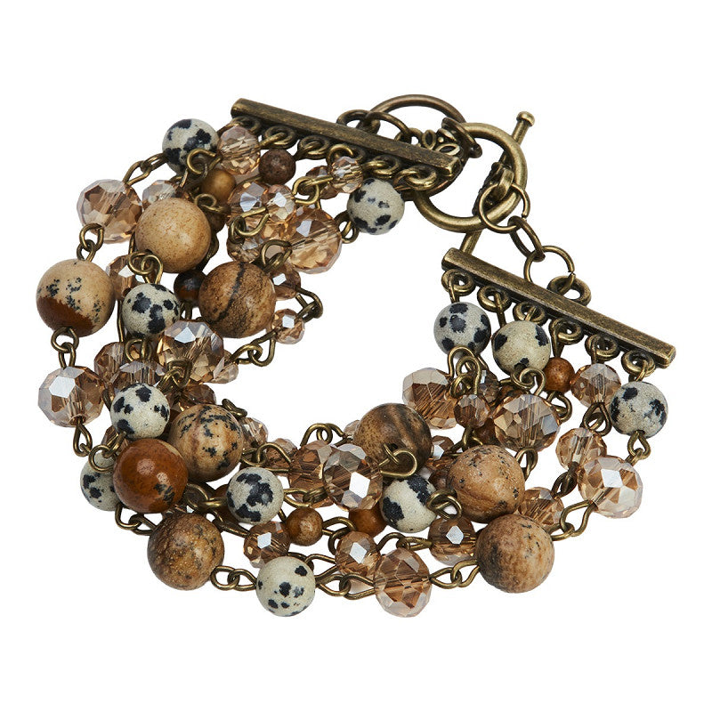 Hilda – armband i brun ton - bild 2