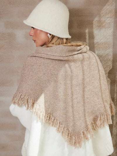 Sjal Tove – mjuk sjal i beige